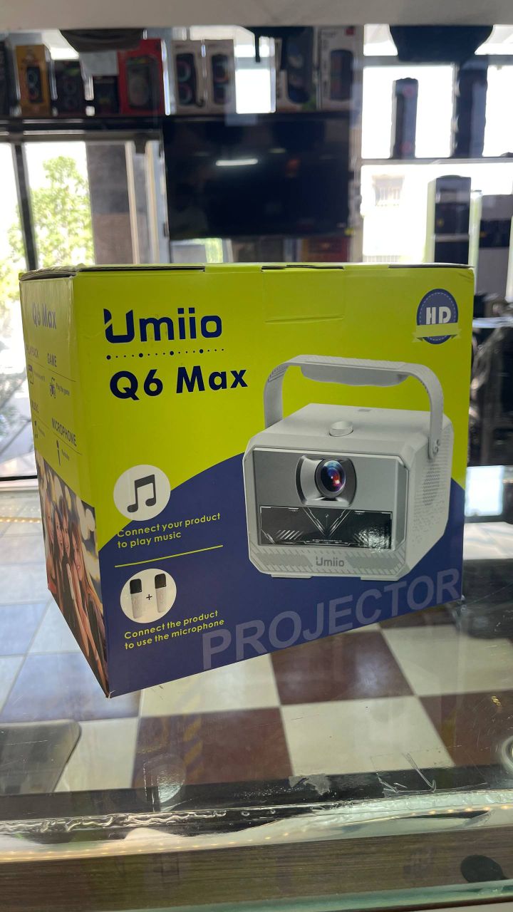 ویدیو پروژکتور اندروید Umiio مدل Q6 Max