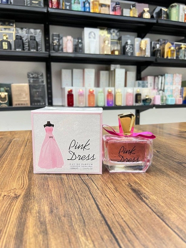 عطر ادکلن فراگرنس ورد پینک درس 100 میل Fragrance World Pink Dress زنانه اورجینال