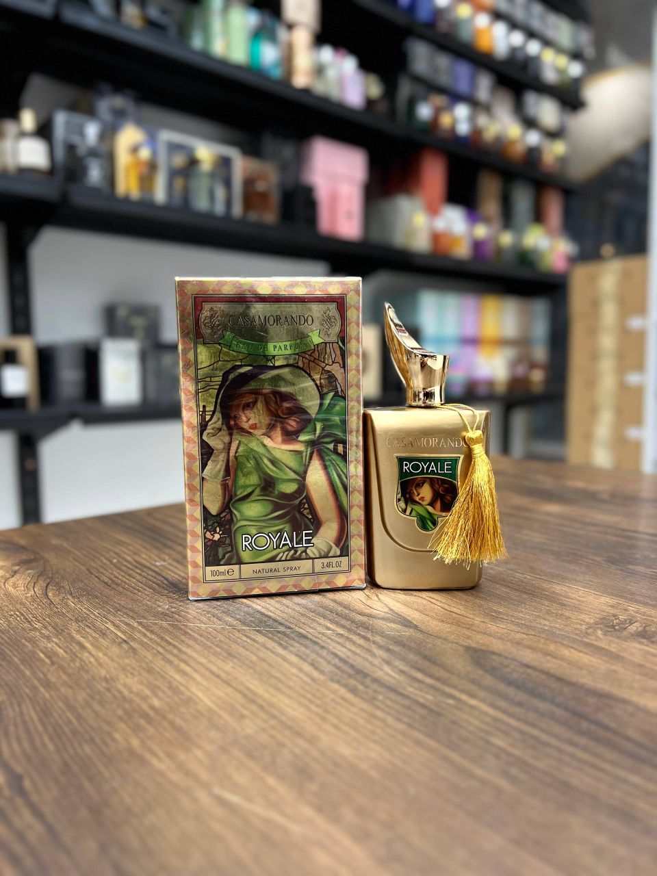 عطر ادکلن فراگرنس ورد کاساموراندی رویال 100 میل Fragrance World Casamorando Royale مردانه اورجینال