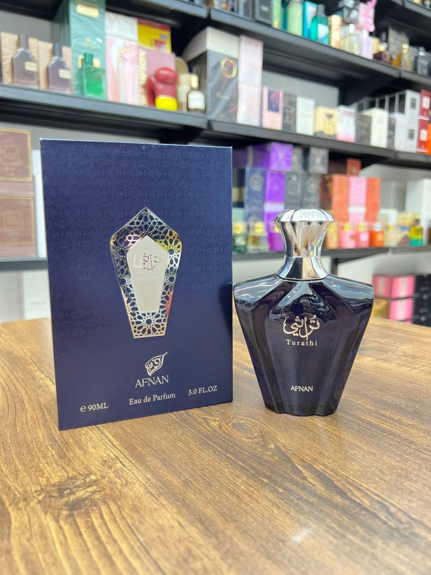 عطر ادکلن افنان تراثی بلو 100 میل Afnan Turathi Blue مردانه اورجینال