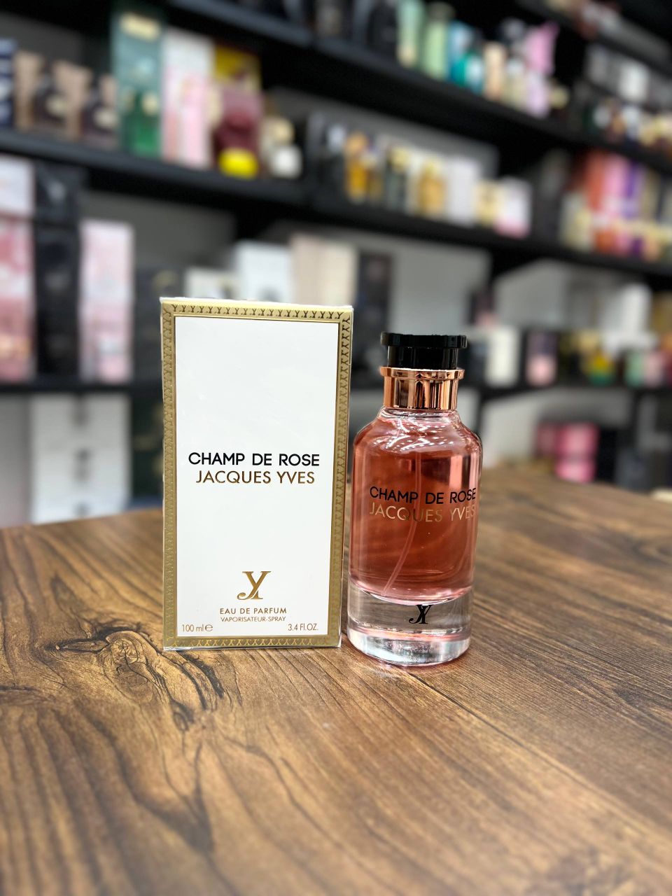 عطر ادکلن چمپ د رز 100 میل Fragrance World Champ De Rose Jacques Yves زنانه اورجینال