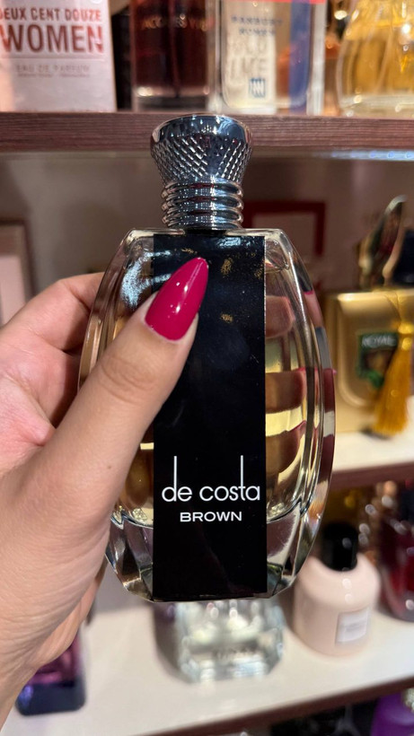 عطر ادکلن فراگرنس ورد د کاستا قهوهای De Costa Brown مردانه اورجینال