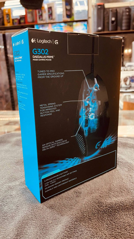 ماوس گیمینگ سیمی لاجیتک G302 Daedalus Prime