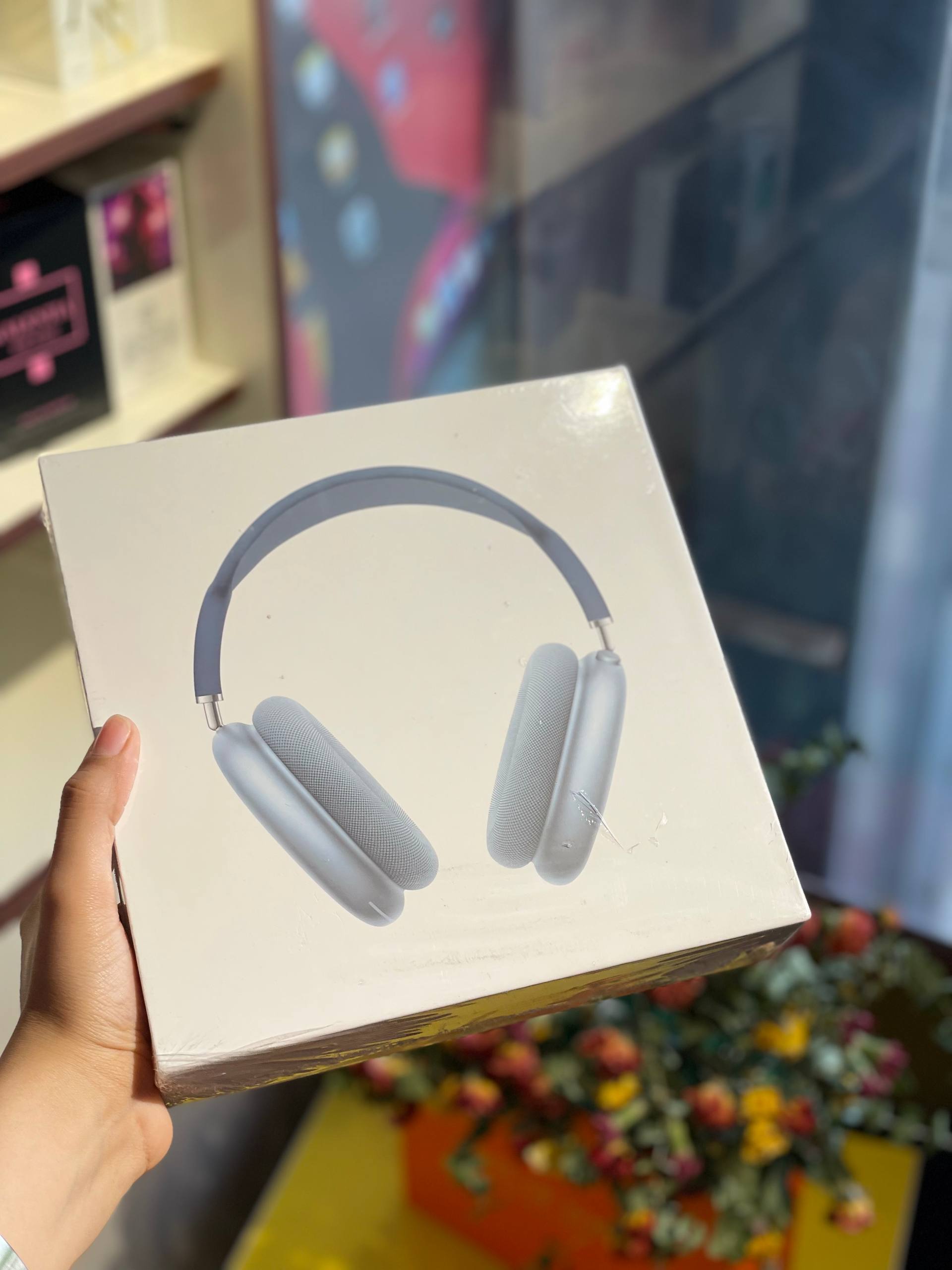 هدفون آیفون مکس IPhone Max آبی