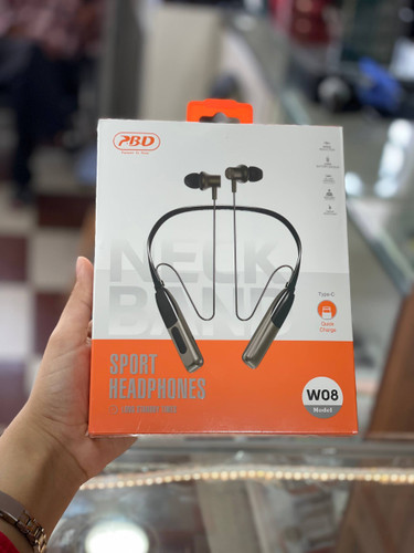 هندزفری دورگردنی ورزشی پیبیدی (PBD Neckband W08)