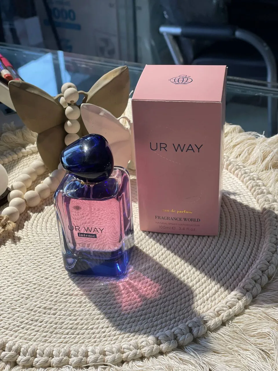 عطر ادکلن فراگرنس ورد یور وی اینتنس 100 میل Ur Way Intense زنانه اورجینال