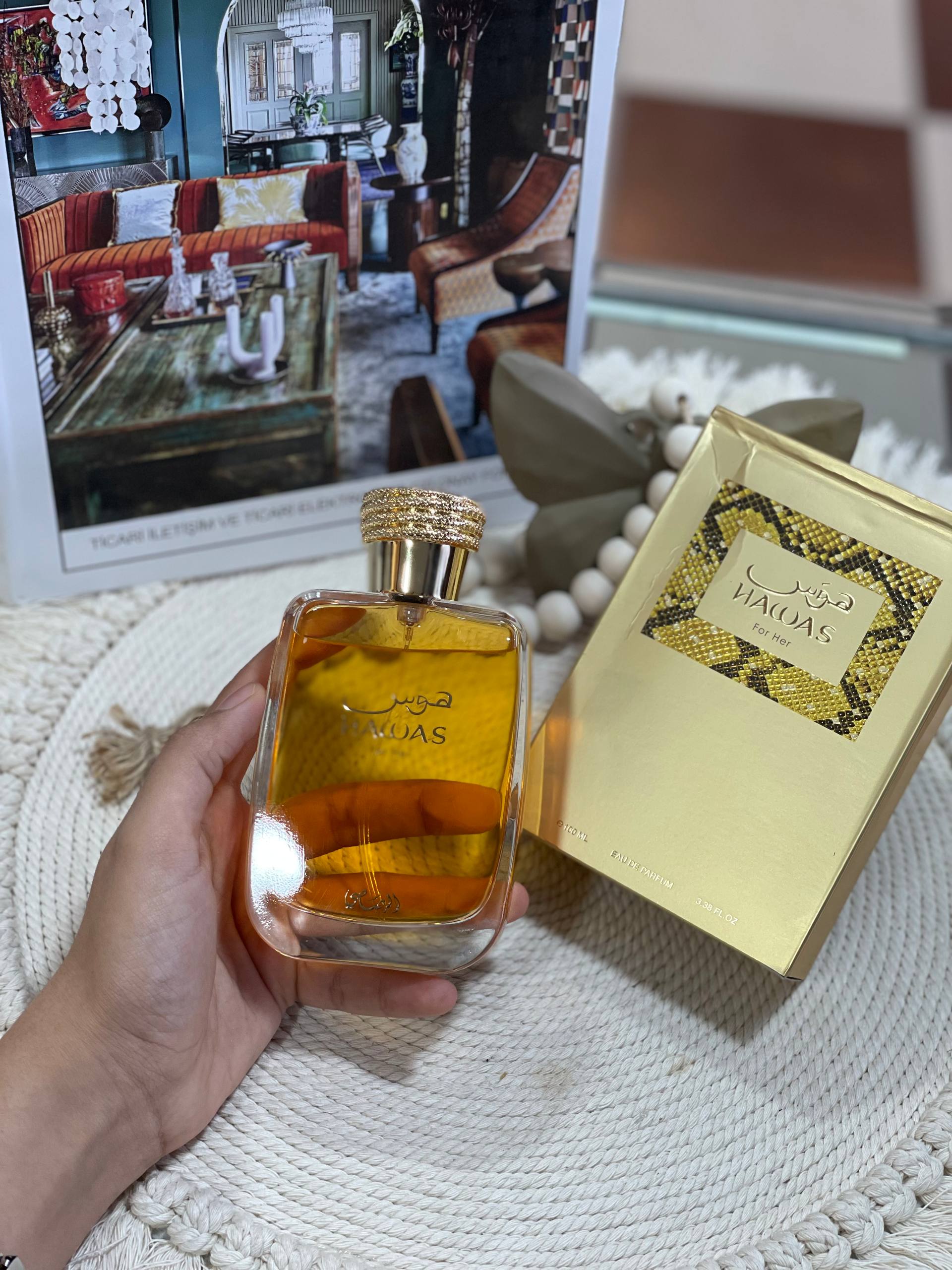 عطر ادکلن رصاصی هوس فور هر ۱۰۰ میل Hawas Yellow زنانه اورجينال