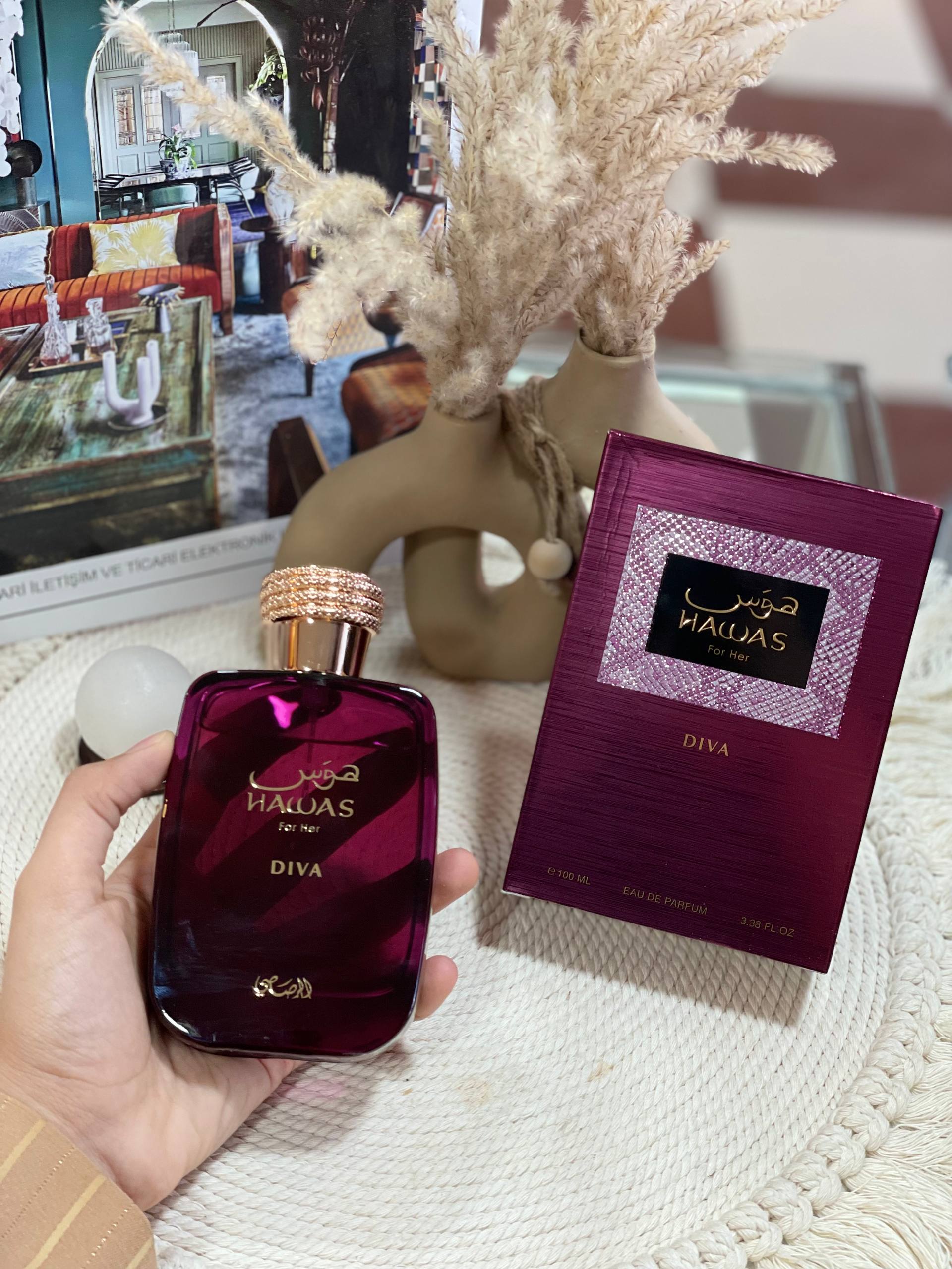 عطر ادکلن هوس دیوا رصاصی ۱۰۰ میل Rasasi Hawas Diva زنانه اورجینال