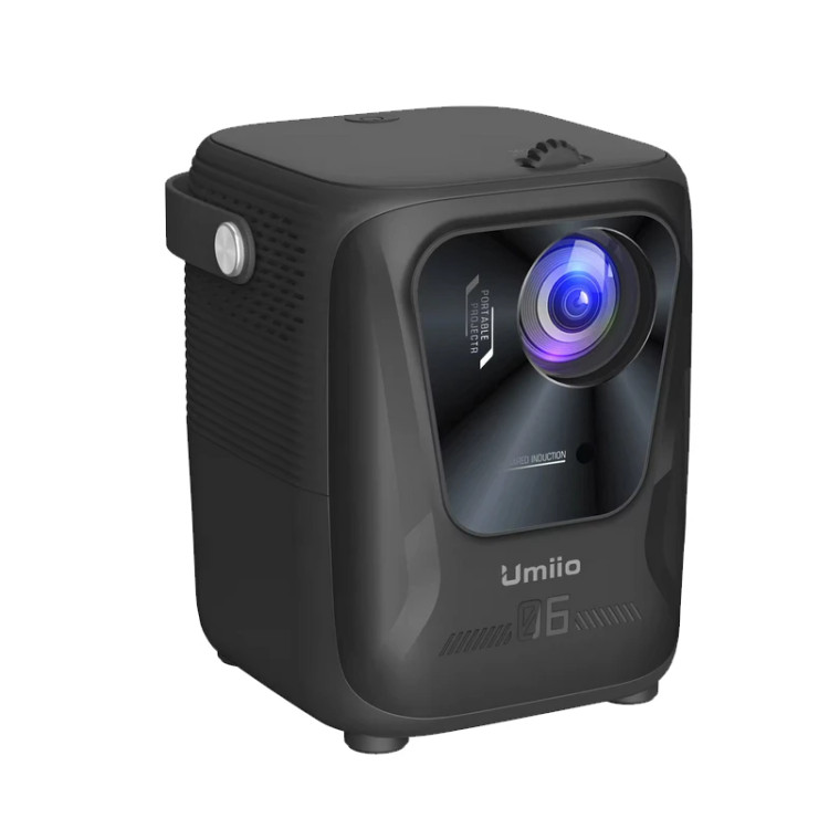 ویدئو پروژکتور گیمینگ قابل حمل Umiio Q4 Pro رنگ مشکی با گارانتی ۲ ماهه