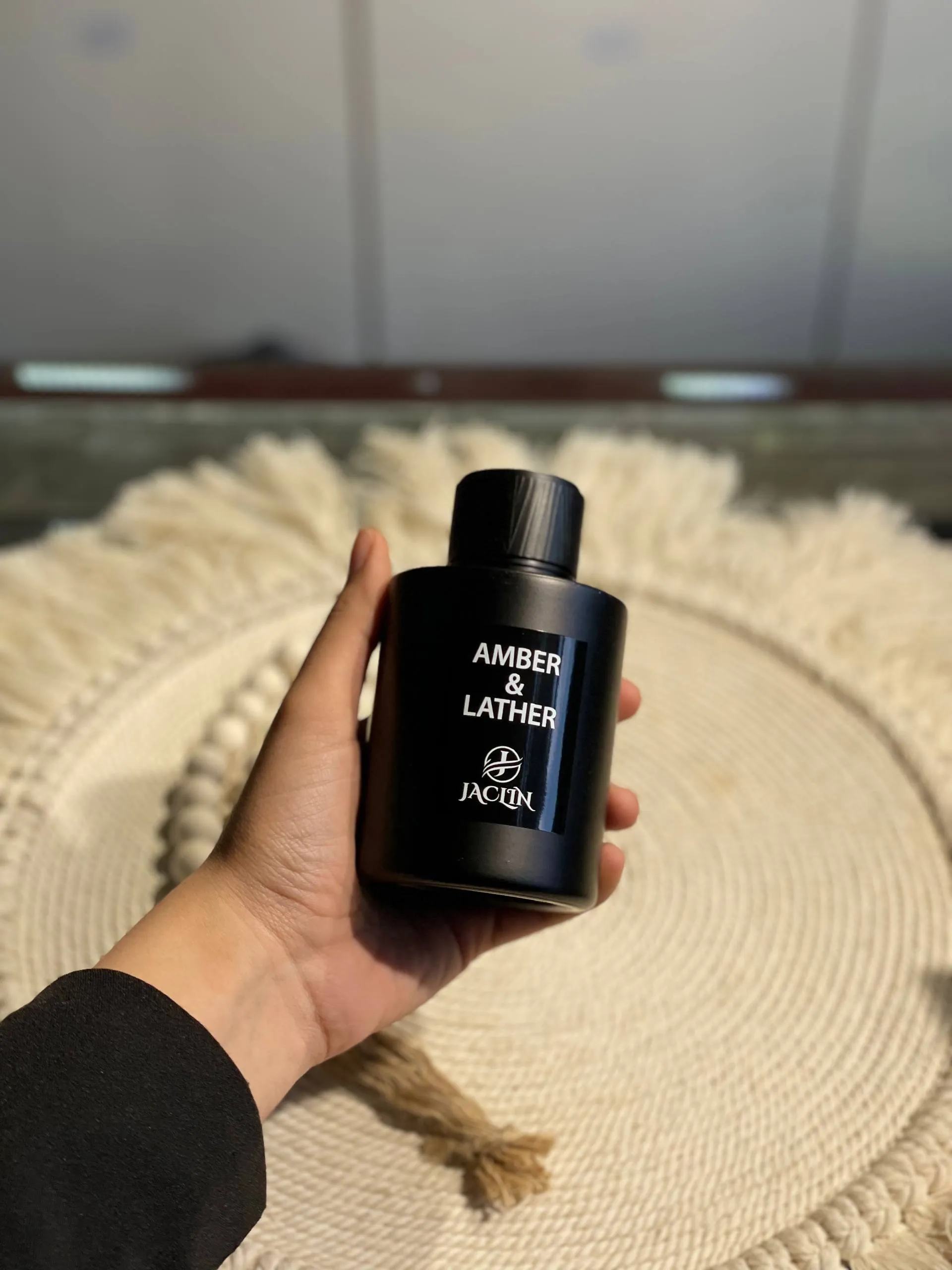 عطر ادکلن ژاکلین مدل آمبر اند لدر 100 میل Amber and Lather اسپرت اورجینال