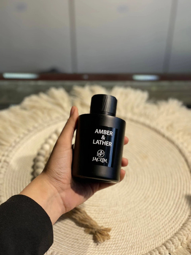 عطر ادکلن ژاکلین مدل آمبر اند لدر 100 میل Amber and Lather اسپرت اورجینال