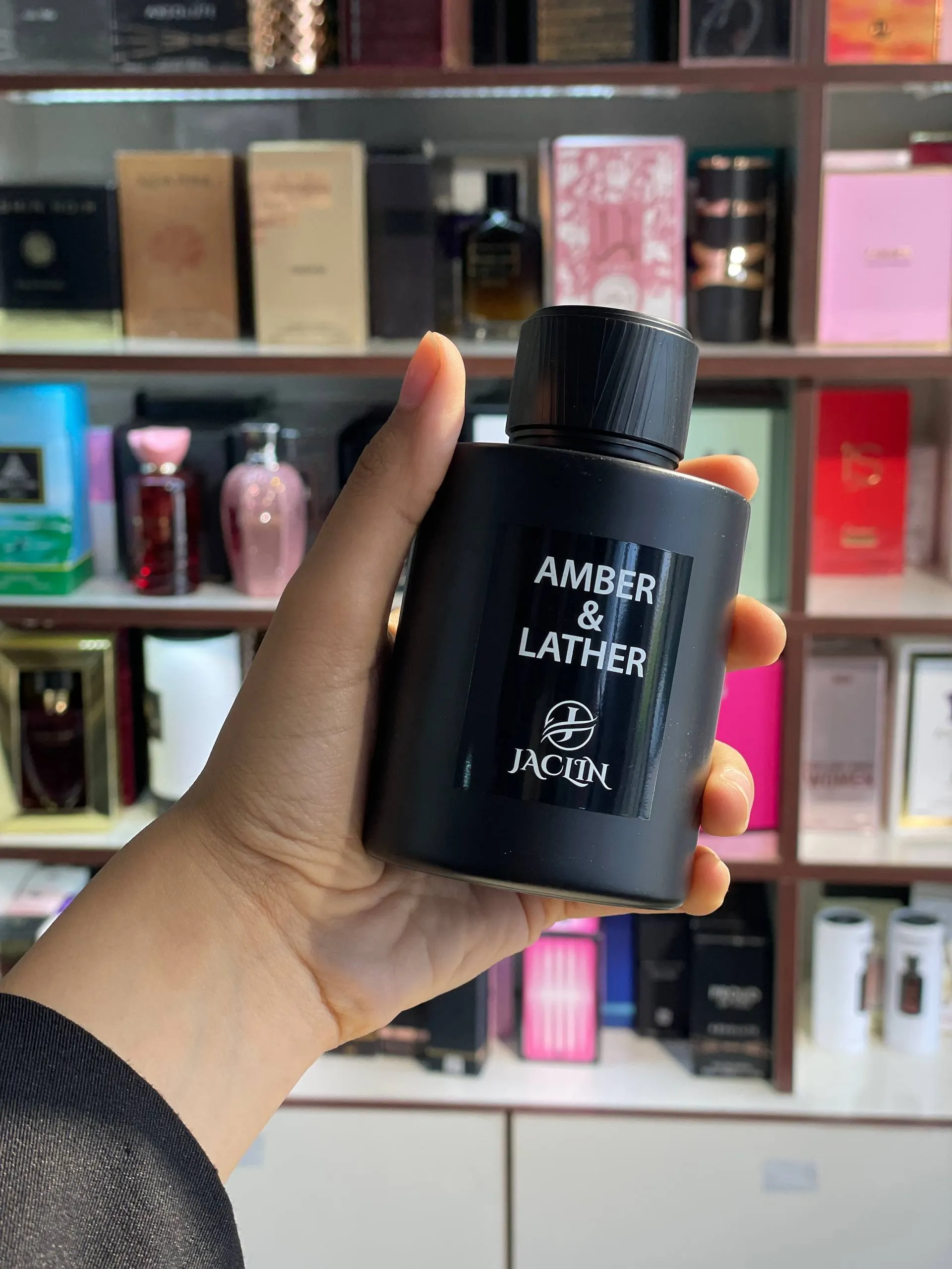 عطر ادکلن ژاکلین مدل آمبر اند لدر 100 میل Amber and Lather اسپرت اورجینال