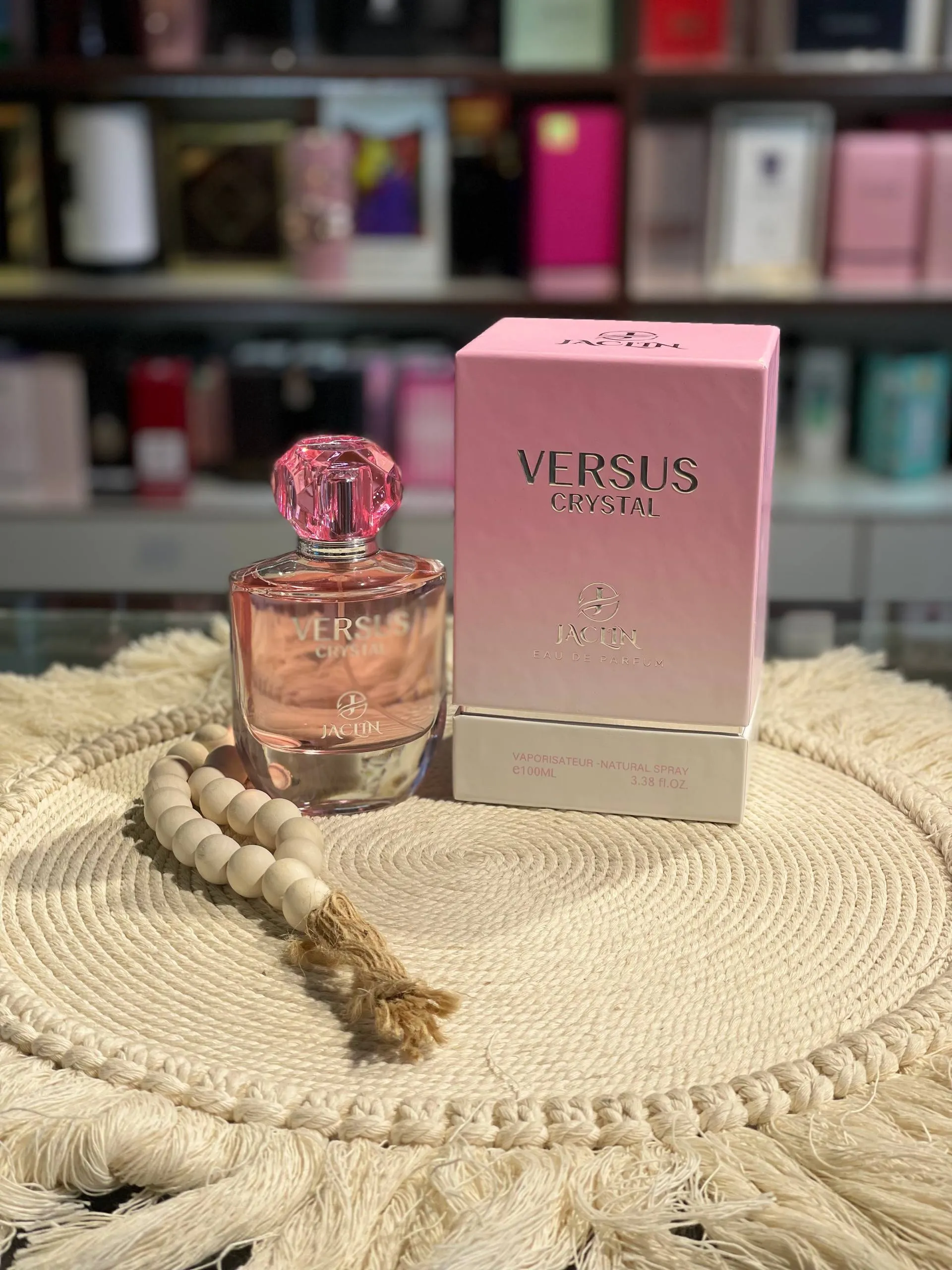 عطر ادکلن ژاکلین مدل ورسوس کریستال 100 میل (Versus Cristal) زنانه اورجینال